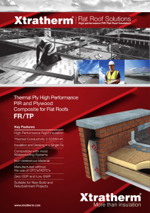 Flat Roof Solutions FR/TP