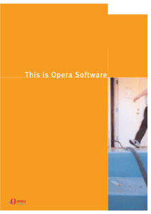 This is Opera Software