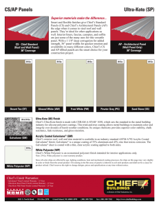 CS/AP Panels Ultra-Kote (SP)