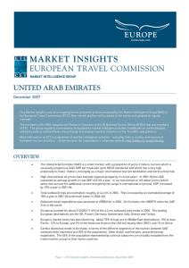 ETC Market Insights - European Travel Commission