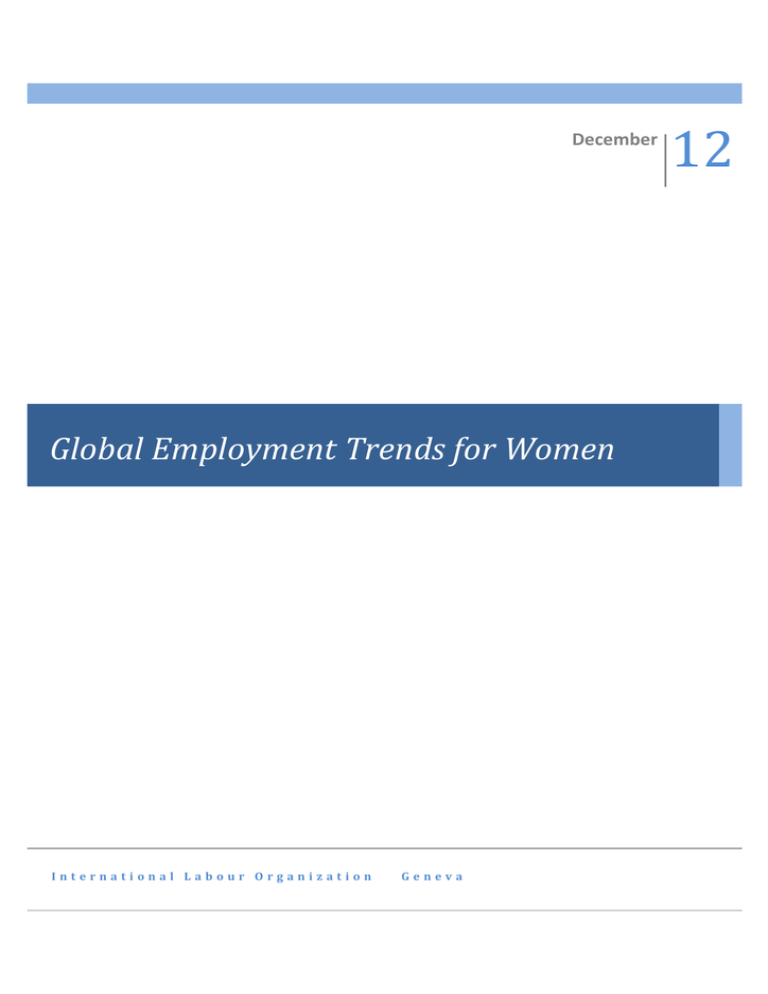 global-employment-trends-for-women-2012