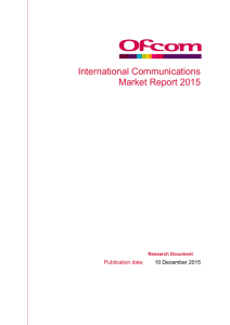 International Communications Market Report 2015