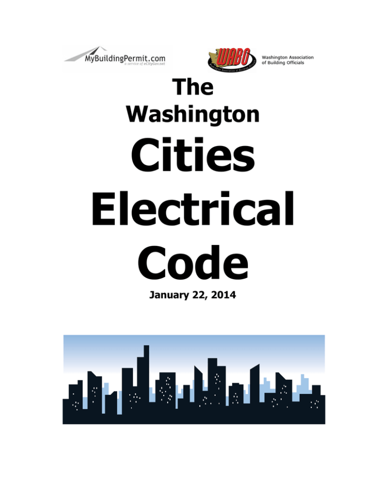 The Washington Cities Electrical Code