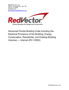 Advanced Florida Building Code including the Electrical Provisions