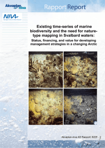 Existing time-series of marine biodiversity and the need for nature