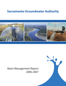 BMR - Sacramento Groundwater Authority