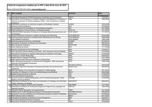 Llista congressos notables - 29 rev