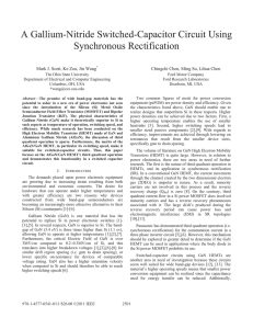 A Gallium-Nitride Switched-Capacitor Circuit using Synchronous