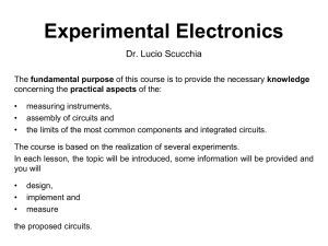 Experimental Electronics