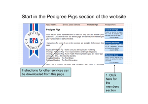 On-line birth notifications - The British Pig Association