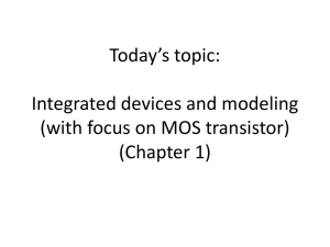 Integrated Devices and Modeling