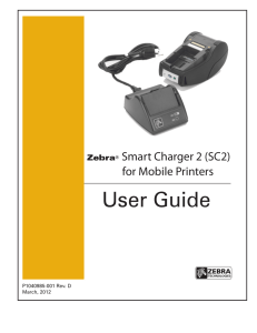 for Mobile Printers Smart Charger 2 (SC2)