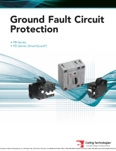 Ground Fault Circuit Protection