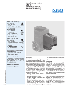 Valve Proving System VPS 504 Series S06