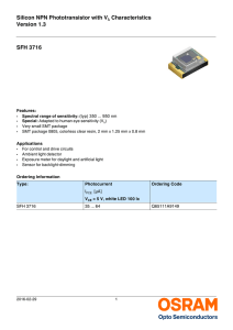 SFH 3716 - Osram Opto Semiconductors