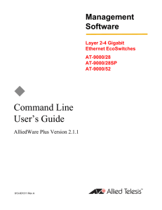 Overview - Allied Telesis