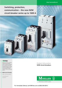 Moeller Circuit Breaker Brochure