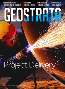 July/August 2016 - GEOSTRATA - Geo