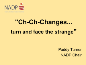 Paddy Turner Ch ch ch changes