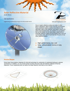 Solar Reflective Material