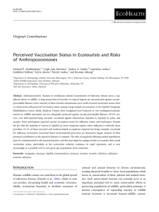 Perceived Vaccination - Indiana University Bloomington