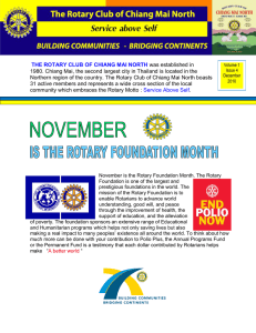 Chiang Mai North Newsletter - December 2010