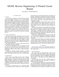 Reverse Engineering of Printed Circuit Boards