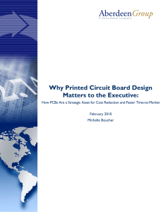 Why Printed Circuit Board Design Matters to the Executive
