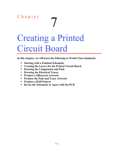 Creating a Printed Circuit Board