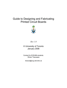 Guide to Designing and Fabricating Printed Circuit Boards