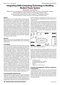 Integrating GRID Computing Technology in Modifing