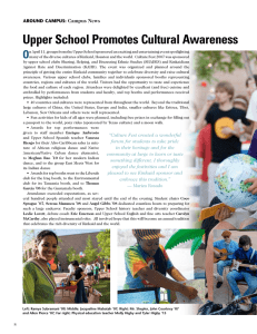Upper School Promotes Cultural Awareness