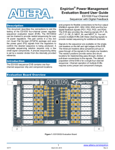 Enpirion Power Management Evaluation Board User Guide