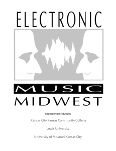 Festival Program - Electronic Music Midwest