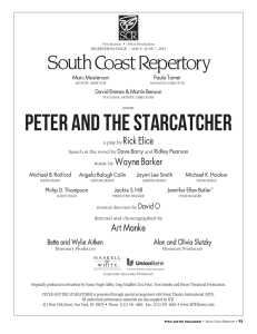 peter and the starcatcher