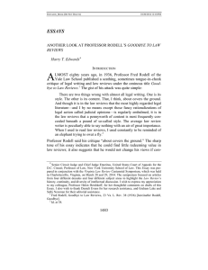 essays - Virginia Law Review