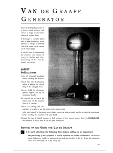 Van de Graaff Generator (pdf 628kb)