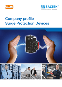 Company profile Surge Protection Devices