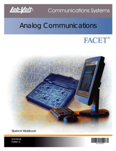 Analog Communications - Lab-Volt