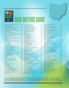 ohio buyers guide - Green Energy Ohio