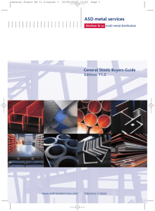 General Steels Buyers Guide