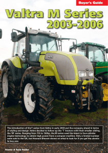 Buyer`s Guide Valtra M Series 2003-2006