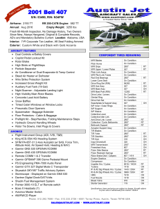 2001 Bell 407
