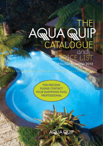 the catalogue - Aqua-Quip