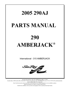 parts manual amberjack 290