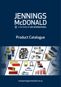 Product Catalogue - UES International