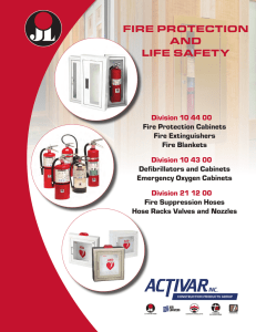 Fire Protection and liFe saFety - Activar Construction Products Group