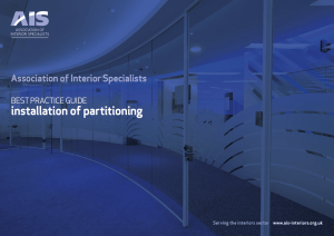 Best practice guide installation of partitioning