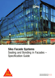 Sika Facade Systems Sealing and Bonding in