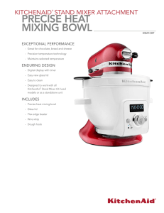 precise heat mixing bowl